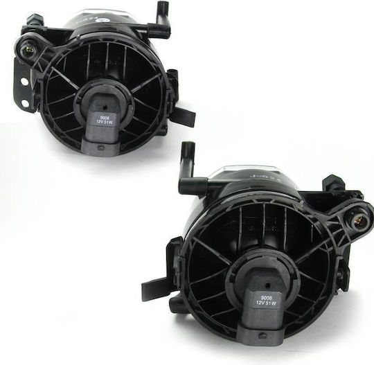 Фарове за мъгла BMW 3 E46 03-06 E90/E91 04-11 5 E60/E61 04-10 6 E63/E64 04-10 X3 E83 03-07 Затъмнени дим 2 броя