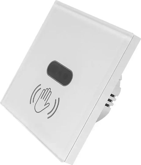 SmartWise Comutator de Perete Senzor de mișcare Wi-Fi Iluminat fără Cadru Ecru