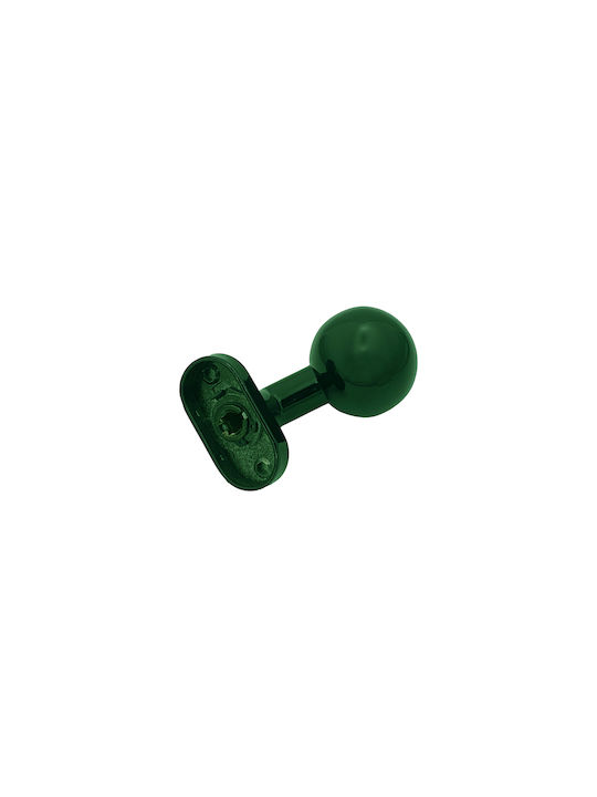Saguatti Knopf Vordertür Polished Green