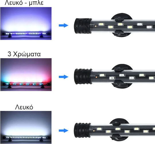 Led-Lampe für Aquariumbeleuchtung mit Weiß Licht