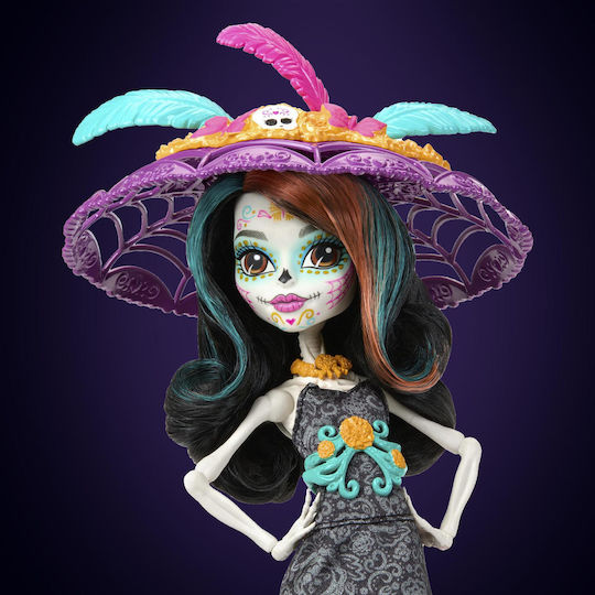 Mattel Howliday Skelita Calaveras Dia De Muertos Collectible Doll for 4+ years old+ Years