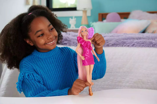 Barbie Hair Doll Fun & Fancy with Colorful Hair & Accessories for 3+ years+ Years 21.5cm