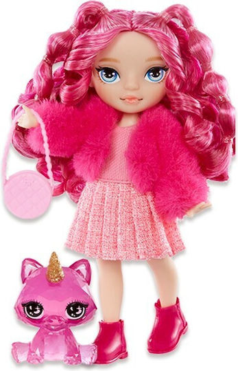 MGA Entertainment Little Sister Magenta Monroe Doll for 4+ years old+ Years 15cm