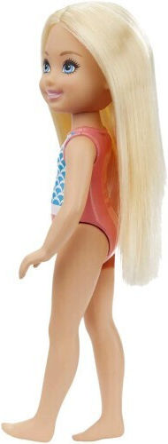 Barbie Beach Doll With Mermaid Swimsuit Doll Chelsea for 3+ years+ Years 15cm