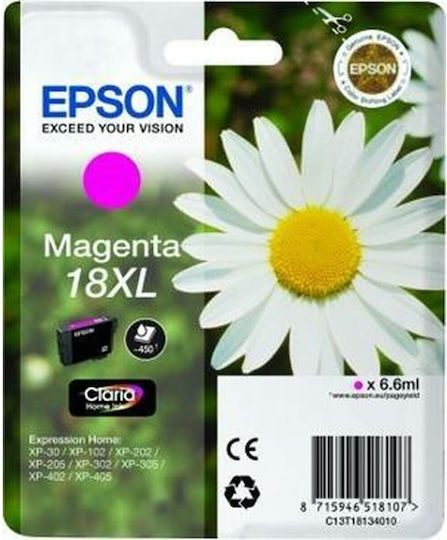 Epson 18XL Original Pack of 10 InkJet Printer Inks Magenta