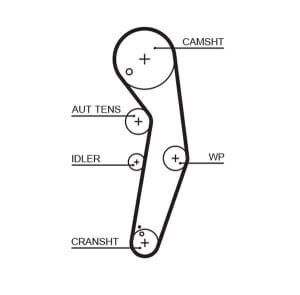 Gates Timing Belt