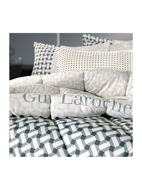 Guy Laroche Duvet Cover Cotton Queen 225x245 Buddha Cement