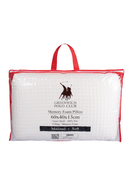 Greenwich Polo Club 2341 Kopfkissen Schlaf Memory-Schaum 40x60x13cm