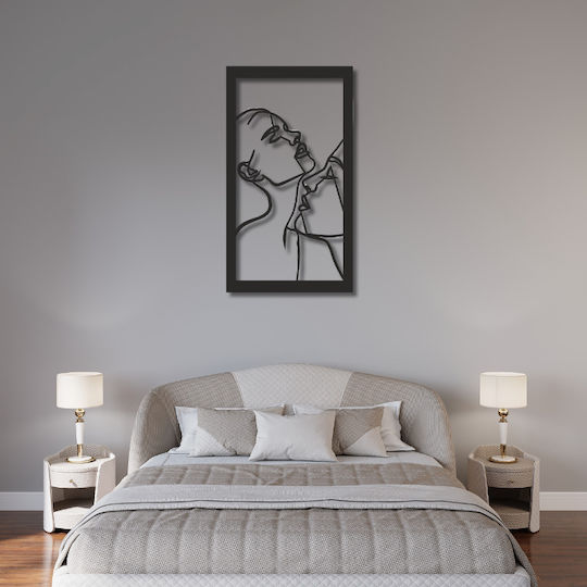 Zeitgenössisches Raumgemälde Wohnzimmer Offenes Panel 3D Schlafzimmer 58x98