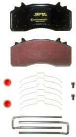 Textar Disc Brake Pads Wabco Maxx 22l Front Rear Height 104.5mm Width 220.7mm Thickness 29.0mm Mercedes Actros Mp4/mp5