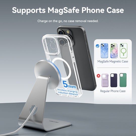 Vention Fghif Βάση Φόρτισης MagSafe σε Λευκό χρώμα