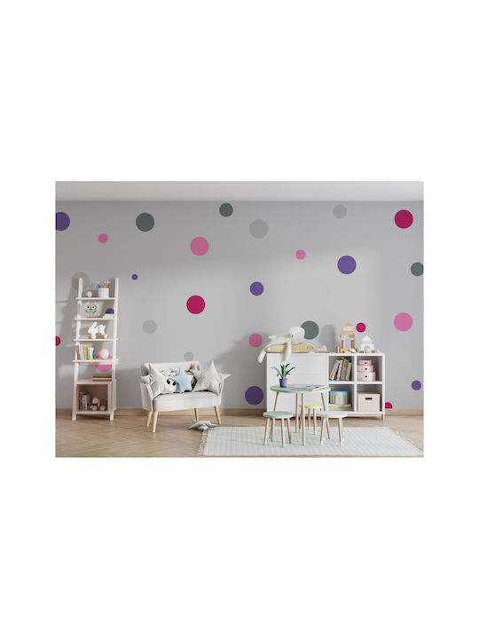 Decowalls Kinder Wandsticker Wand 740Stück