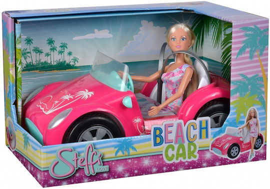 Doll 29cm Steffi Holiday Car Simba Wb