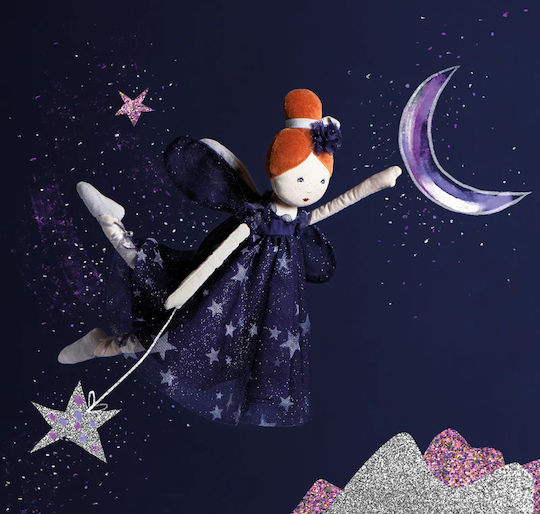 Moulin Roty Once Upon a Time Celestial Fairy Πάνινη Κούκλα 45εκ.