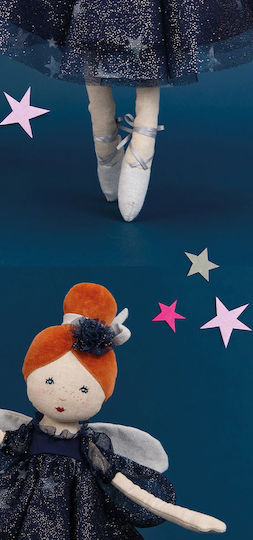 Moulin Roty Once Upon a Time Celestial Fairy Πάνινη Κούκλα 45εκ.