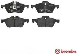 Brembo Disc Brake Pads Set Mini R50 R53 R52 1.4d 1.6 Front 140mm Width 59mm Height 18mm Thickness Wear Sensor Yes