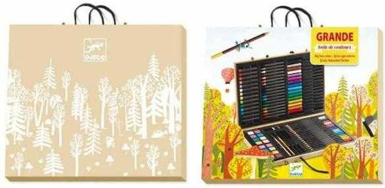 Djeco Painting Set in Case Large Art Set 36x27cm