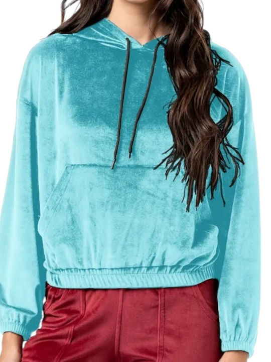 Bodymove Women's Sweatshirt Light Blue