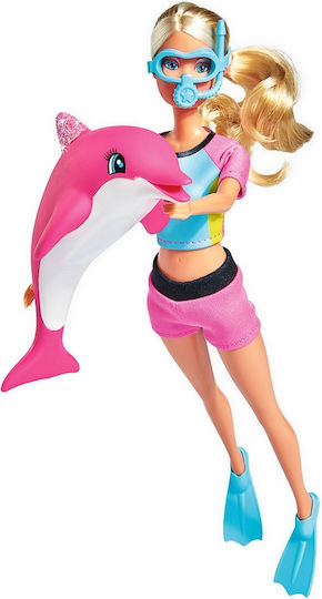 Simba Steffi Love Dolphin Fun Păpușă pentru 3+ ani+ Ani 29cm.