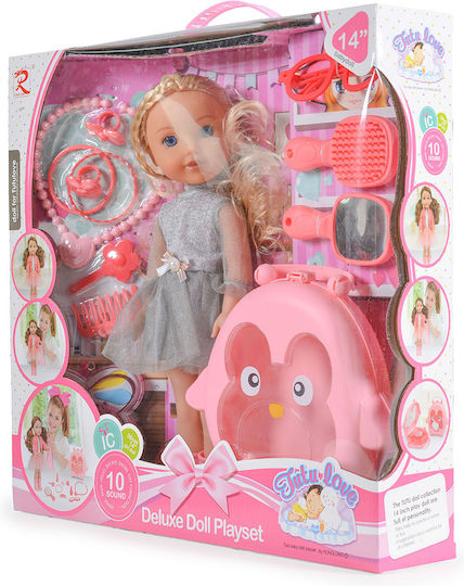 Moni Puppe für 3+ Jahre alt+ Jahre 36cm.