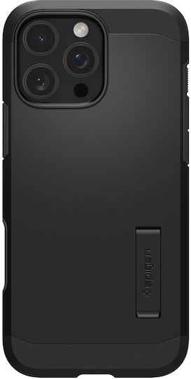 Spigen Tough Armor T (Ai) MagFit Umschlag Rückseite Silikon 2mm Schwarz (iPhone 17 Pro Max / iPhone 17 Pro / iPhone 16 Pro Max)
