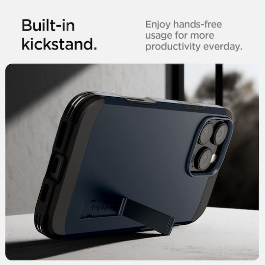 Spigen Tough Armor T (Ai) MagFit Umschlag Rückseite Silikon 2mm Schwarz (iPhone 17 Pro Max / iPhone 17 Pro / iPhone 16 Pro Max)