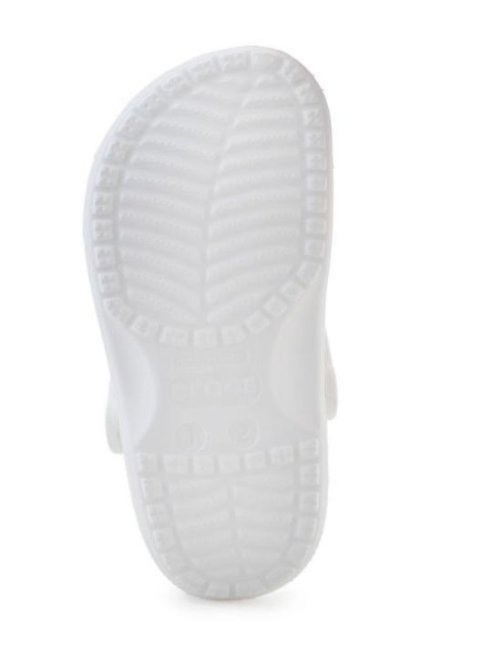 Classic Clog Jr Children's Anatomical Beach Shoes White