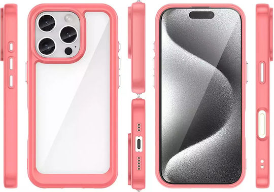 Hurtel Back Cover Κόκκινο (iPhone 16 Pro Max)