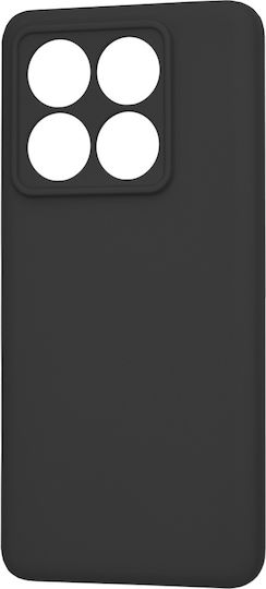 Techsuit Softflex Back Cover Silicone Black (Xiaomi 14T Pro)