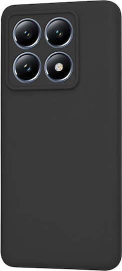Techsuit Softflex Back Cover Silicone Black (Xiaomi 14T Pro)