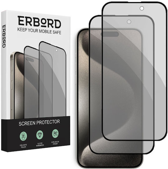 Anti-spy Tempered Glass (iPhone 15 Pro Max)