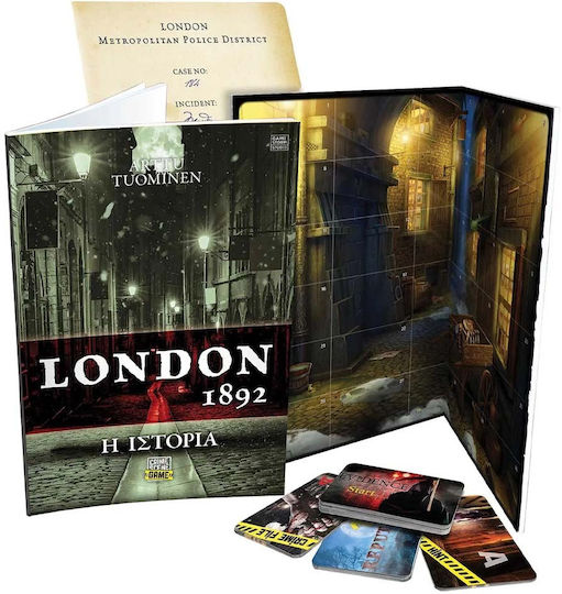 Επιτραπέζιο Παιχνίδι Crime Scene London 1892 για 1+ Παίκτες 18+ Ετών AS