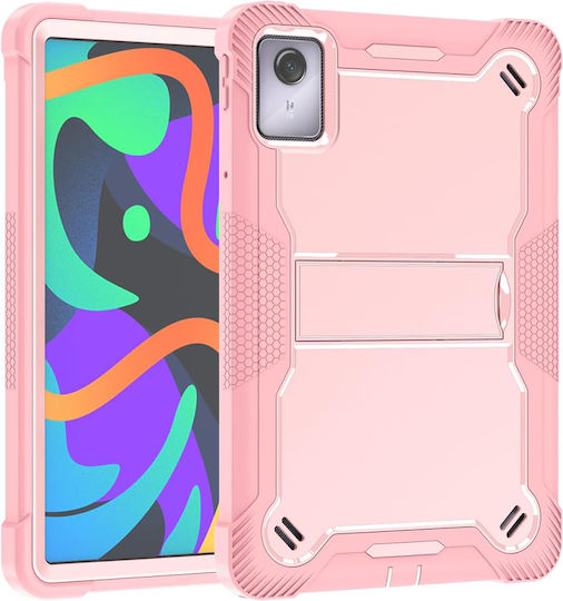 Techsuit Flip Cover Durable Rose Golή (Lenovo Tab M11)