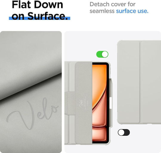 Spigen Air Skin Pro Klappdeckel Schwarze (iPad Pro 2024 13")