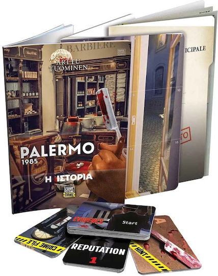 Επιτραπέζιο Παιχνίδι Crime Scene Palermo 1985 για 1+ Παίκτες 18+ Ετών AS