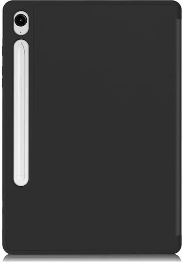 Smartcase Flip Cover Neagră (Samsung Galaxy Tab S7+, S8+, S7 FE, S9 FE+, S9+)
