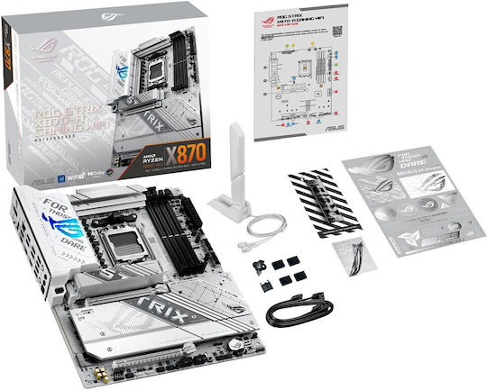 Asus ROG STRIX X870-A GAMING WIFI Motherboard ATX με AMD AM5 Socket 90MB1IF0-M0EAY0