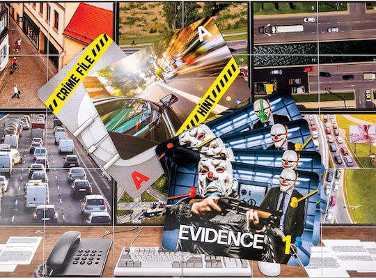 Board Game Crime Scene: Stockholm 2007 for 1+ Players 18+ Years Old AS