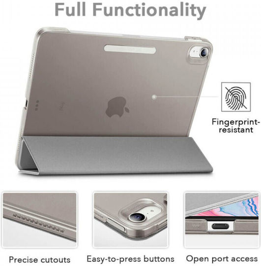 ESR Ascend Flip Cover Πλαστικό Ροζ Χρυσό (iPad Air 2020/2022)