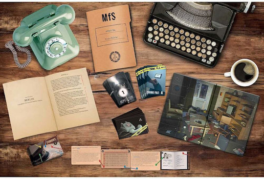 Board Game Crime Scene Berlin 1976 for 1+ Players 18+ Years Old AS