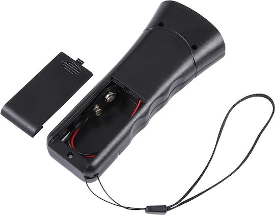 Lanternă LED Ultrasonică pentru Alungarea Câinilor, Dresor Portabil pentru Câini, Pachet Dublu Negru Multicolor