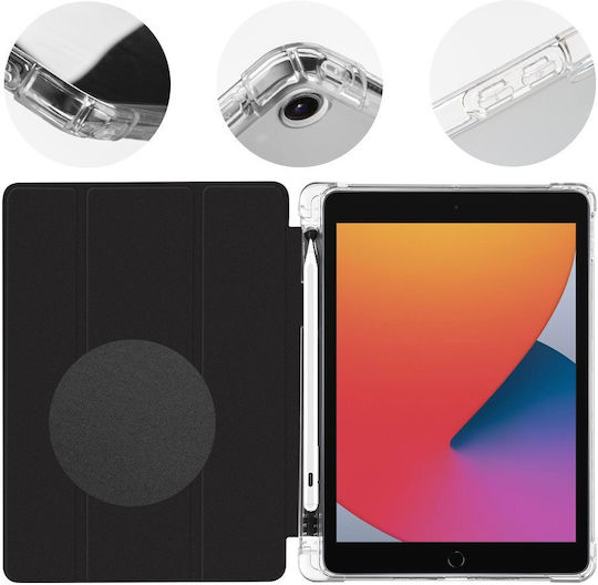 Obal:Me Flip Cover Schwarze (iPad 2019/2020/2021 10.2'')
