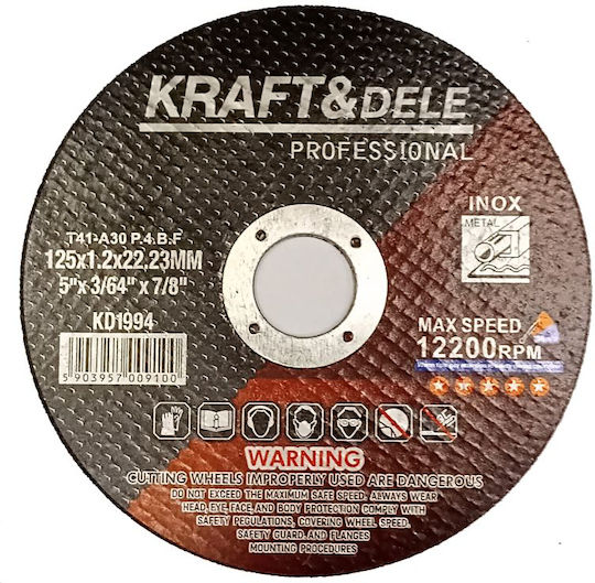 Kraft & Dele Schneidscheibe Metall 125mm