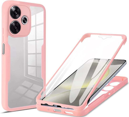 Techsuit ColorVerse 360 Full Cover Silicone Pink (Xiaomi Poco F6)