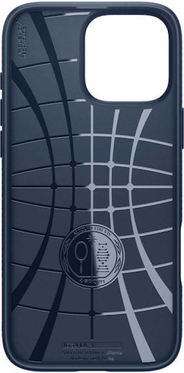Spigen Liquid Air Umschlag Rückseite Silikon 0.3mm Marineblau (iPhone 17 Pro / iPhone 16 Pro)