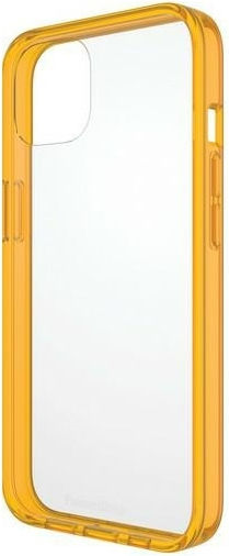 PanzerGlass ClearCase Silicone Orange Back Cover for iPhone 13
