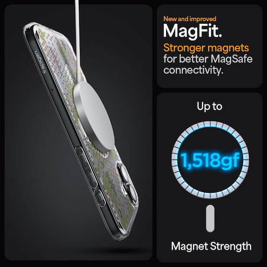 Spigen Ultra Hybrid MagFit Задна корица Пластмаса Digital Camo (iPhone 16)