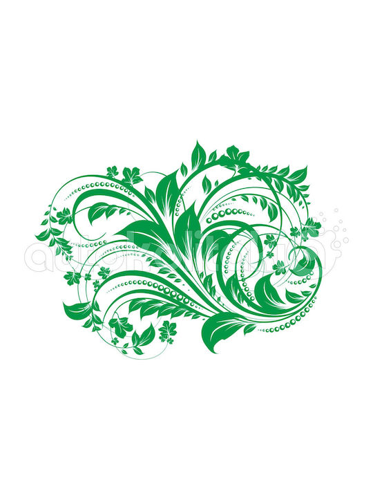 Abstract Foliage Wall Sticker 50cm X 40cm