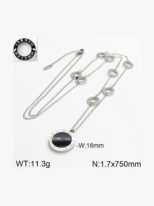 Bizou-Shop Necklace From Black Steel