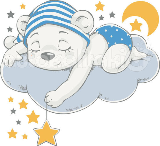 Orafol Kinder Wandsticker Dekoratives Wandautoaufkleber Bär